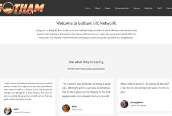 Gotham IRC Network